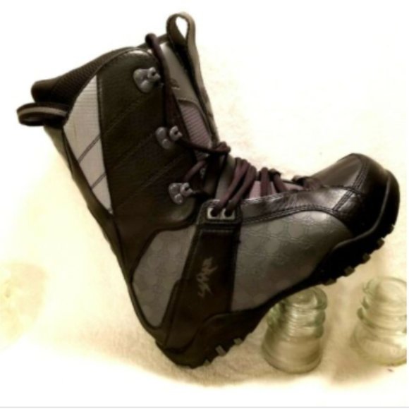 Lamar Men\'s Snowboard Boots Size 8.0 black n Gray main image 9